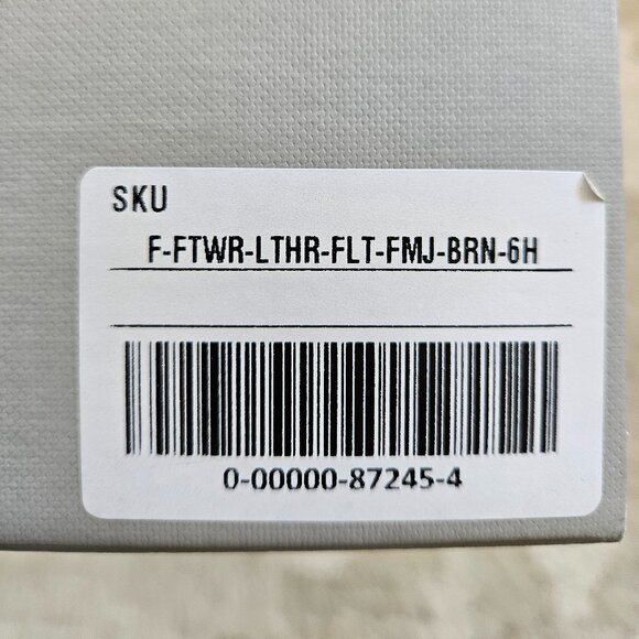 Everlane Brazilian Leather Fisherman Sandal Brown Size 6.5 - Picture 3 of 3